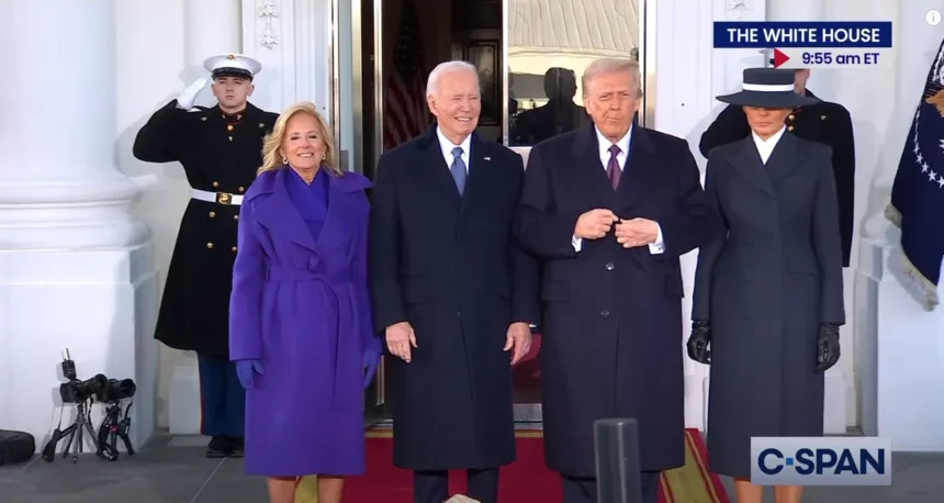 Байден зустрів Трампа в Білому домі